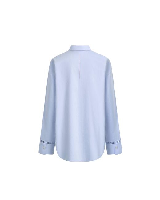 Fabrique Natural Eva Openwork Relaxed Shirt