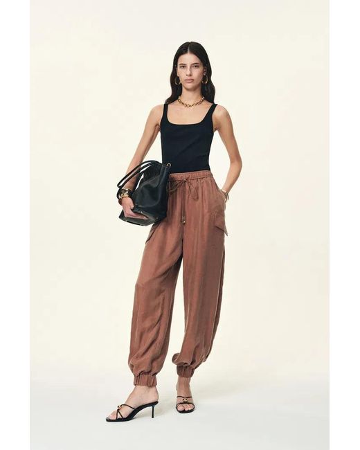 Fabrique Multicolor Alice Airy Elasticated Waist Balloon Pants