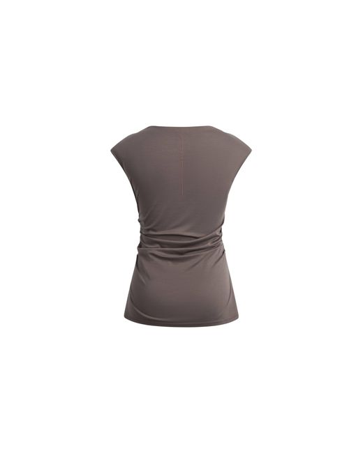 Fabrique Natural Gemma Asymmetrical Structured Top