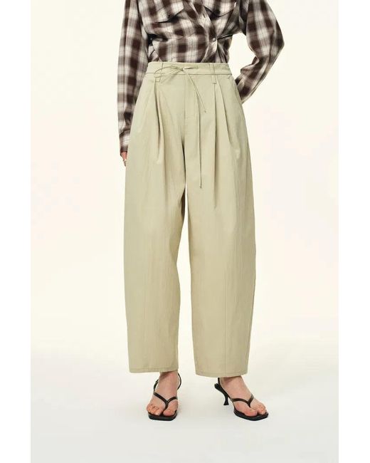 Fabrique Natural Sana Parachute Bomber Jacket And Pants Matching Set