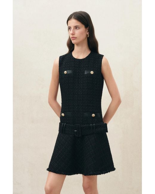 Fabrique Natural Amelia Low Rise Tweed Dress