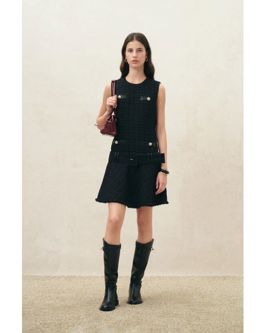 Fabrique Natural Amelia Low Rise Tweed Dress