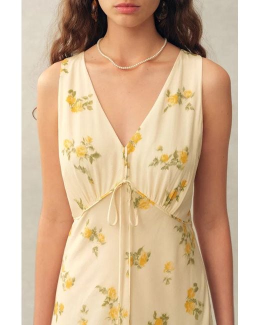 Fabrique Natural Lumina Floral Sleeveless Dress