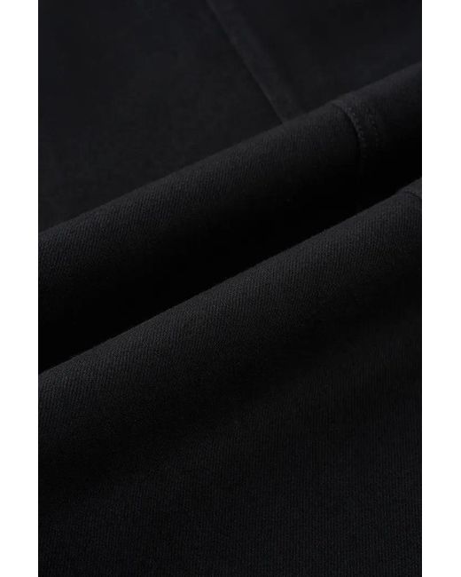 Fabrique Black Nyssa Flared Midi Skirt