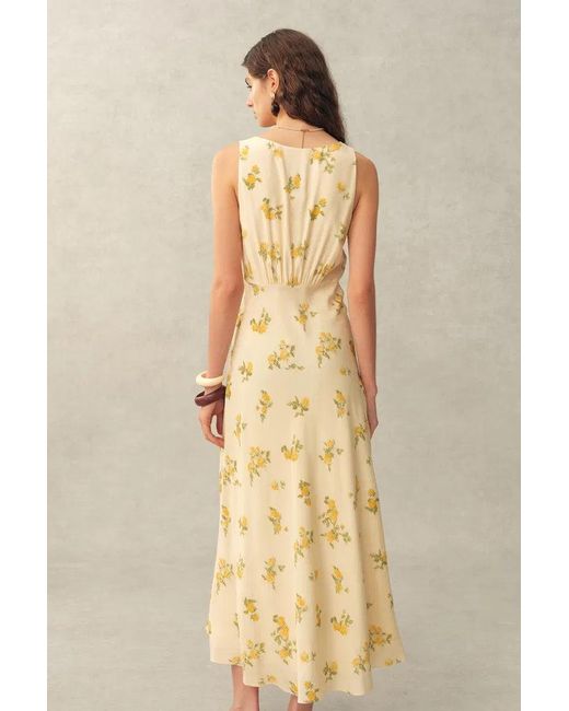 Fabrique Natural Lumina Floral Sleeveless Dress