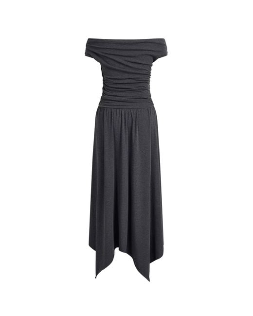Fabrique Natural Isabella Smocked Drape Sleeveless Dress