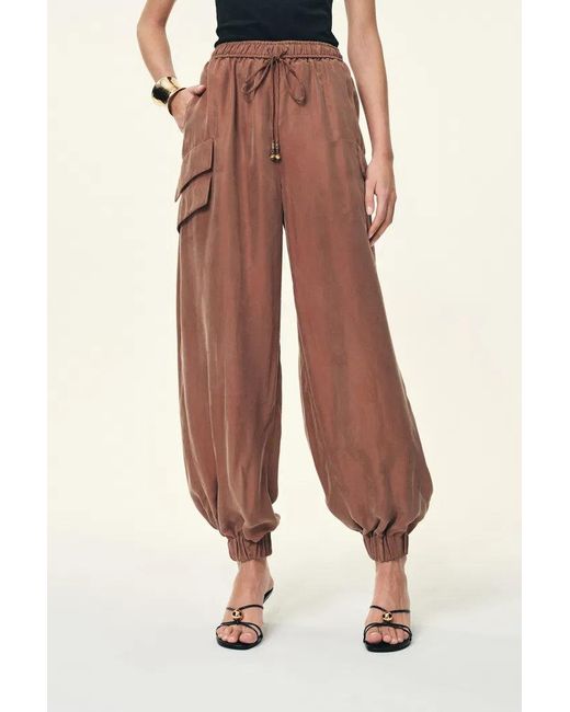 Fabrique Multicolor Alice Airy Elasticated Waist Balloon Pants
