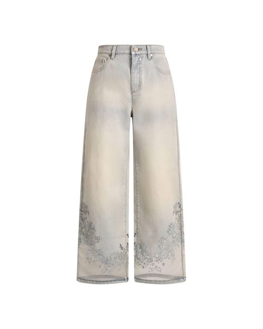 Fabrique Natural Ariel Straight Cropped Jeans