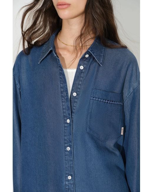 Fabrique Blue Eva Vintage Airy Shirt