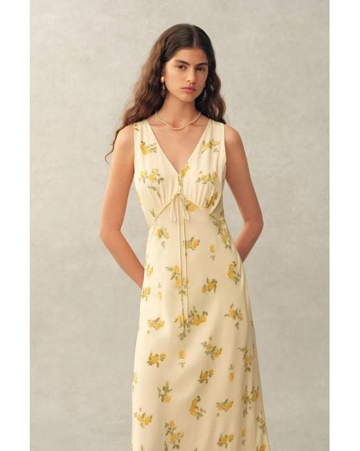 Fabrique Natural Lumina Floral Sleeveless Dress