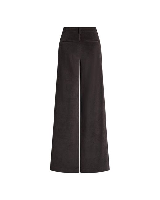Fabrique Black Bblythe Deconstructed Wide Leg Pants