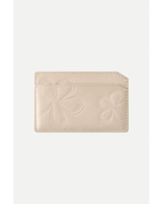Fabrique Natural Bevel Double Layer Card Holder