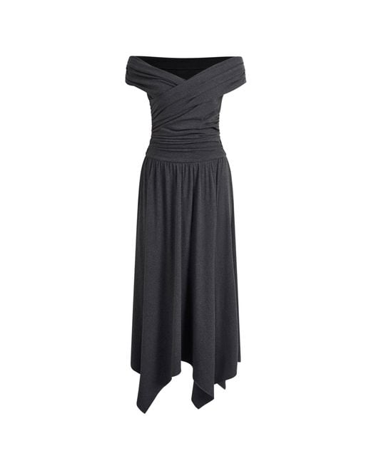 Fabrique Natural Isabella Smocked Drape Sleeveless Dress