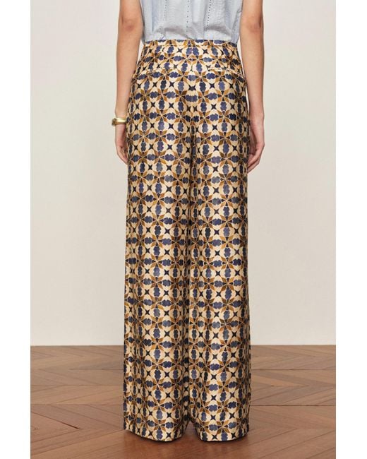Fabrique Brown Jorien Drape Pants