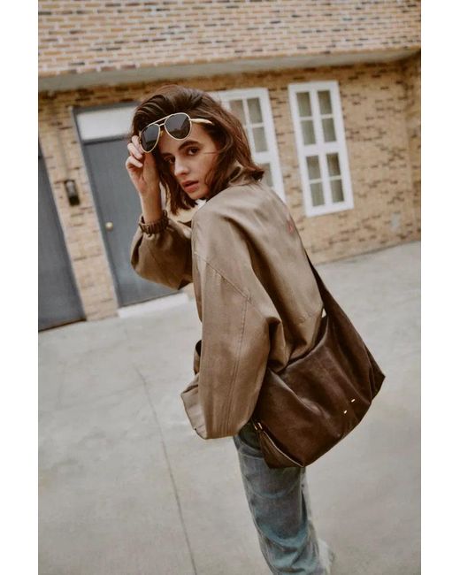 Fabrique Natural Aurin Bubble Hem Jacket