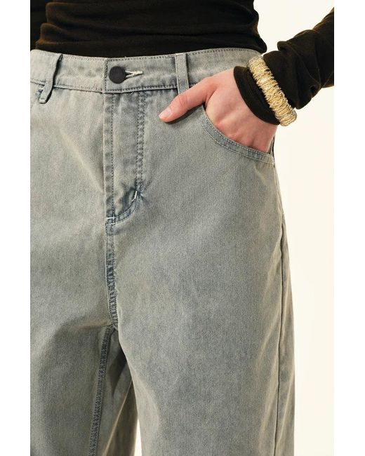 Fabrique Gray Thalia Devoré Jeans