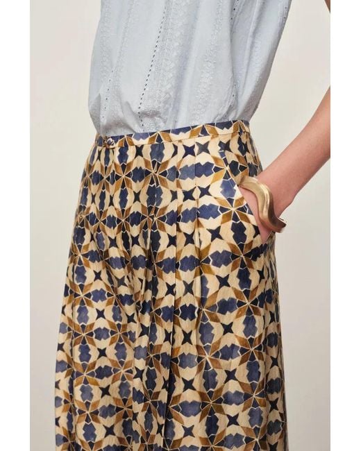 Fabrique Brown Jorien Drape Pants