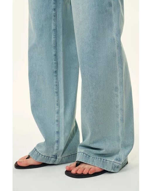 Fabrique Blue Eman Straight-Leg Denim Jeans