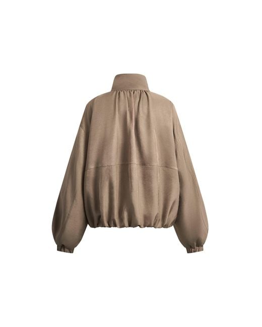 Fabrique Natural Aurin Bubble Hem Jacket
