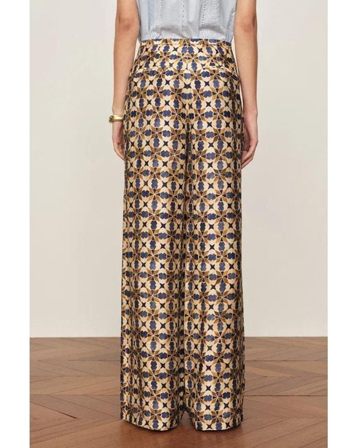 Fabrique Brown Jorien Drape Pants