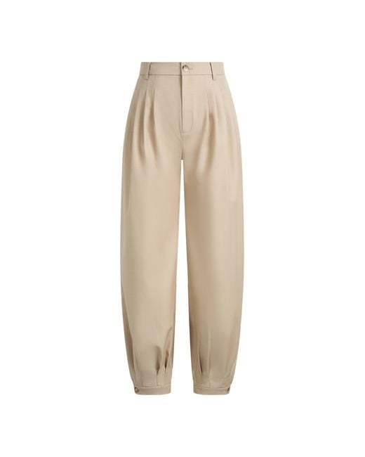 Fabrique Natural Wilderness Balloon-Leg Tailored Pants