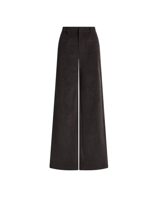 Fabrique Black Bblythe Deconstructed Wide Leg Pants