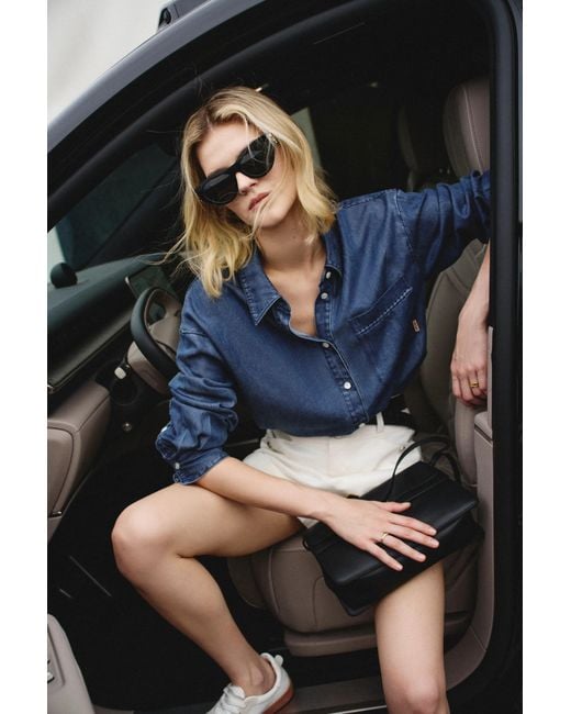 Fabrique Blue Eva Vintage Airy Shirt