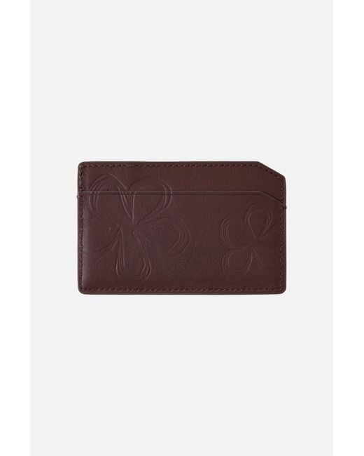 Fabrique Purple Bevel Double Layer Card Holder