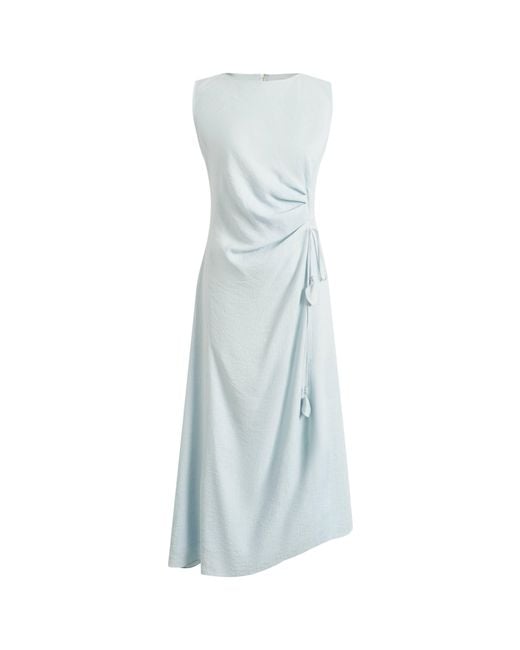 Fabrique Natural Arilyn Petal Drawstring Dress