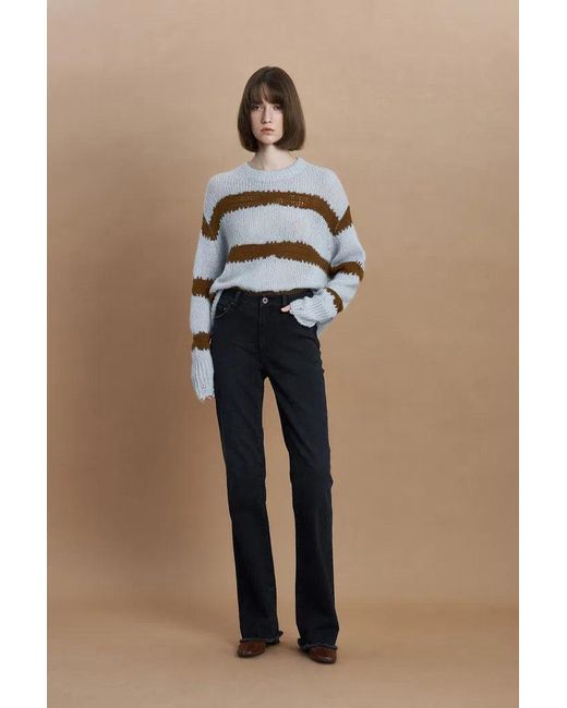 Fabrique Black Cathy Turkish Bell Bottom Jeans