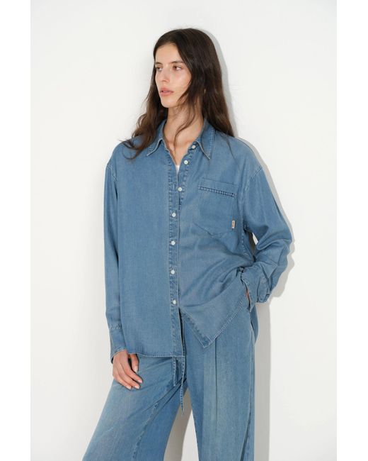 Fabrique Gray Eva Sky Airy Shirt