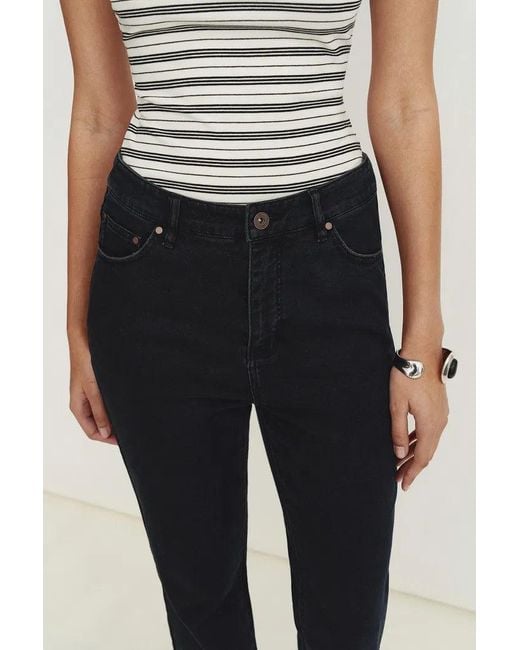 Fabrique Black Cathy Turkish Bell Bottom Jeans