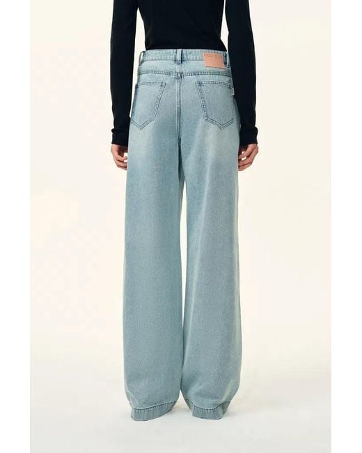 Fabrique Blue Eman Straight-Leg Denim Jeans