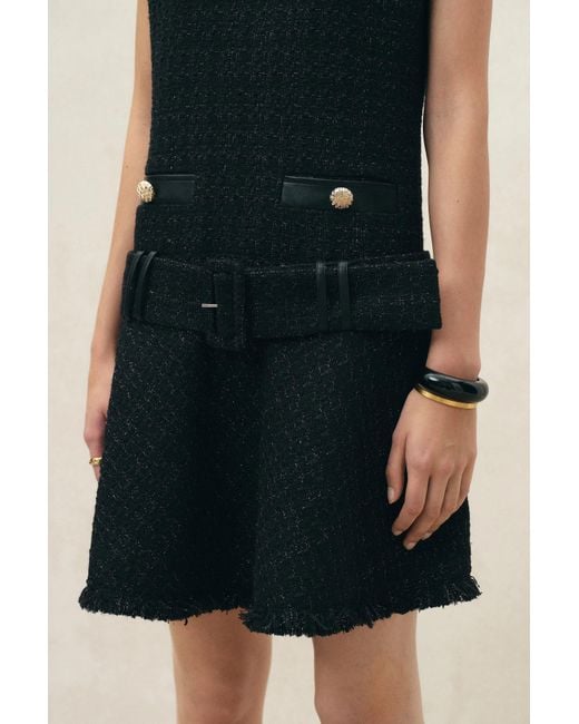 Fabrique Natural Amelia Low Rise Tweed Dress
