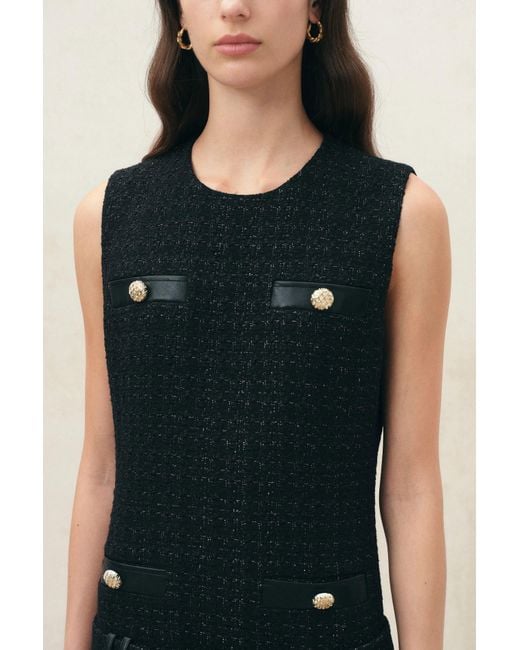 Fabrique Natural Amelia Low Rise Tweed Dress