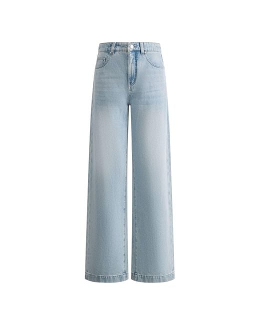 Fabrique Blue Eman Straight-Leg Denim Jeans