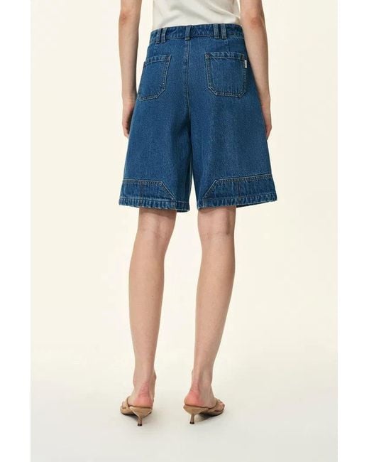 Fabrique Blue Yvonne Carpenter Denim Shorts