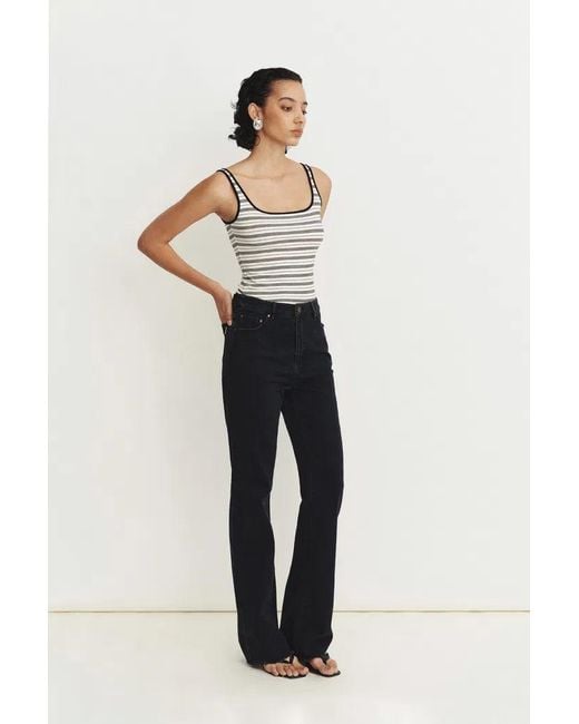 Fabrique Black Cathy Turkish Bell Bottom Jeans