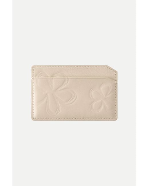 Fabrique Natural Bevel Double Layer Card Holder