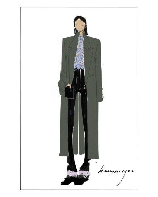 Fabrique Natural Deneb Long Coat