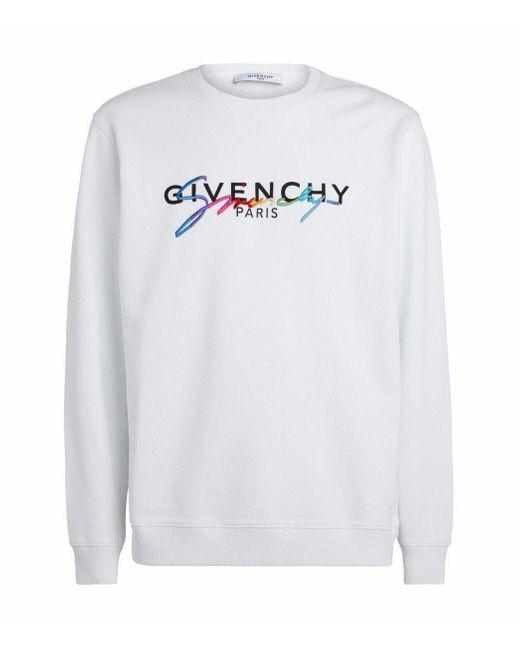Givenchy Cotton Sweater White for Men | Lyst
