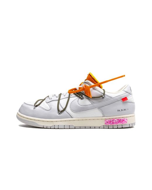Off-White c/o Virgil Abloh Leather X Nike Dunk Low 'lot 22 Of 50' in ...