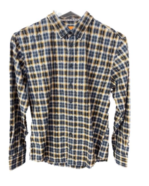 BOSS by HUGO BOSS Boss Orange Checkered Shirt for Men - Save 44% | Lyst