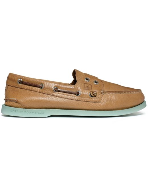 Sperry laceless boat shoes hot sale