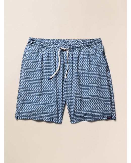 Faherty Brand Multicolor Shorelite Trunk (7" Inseam) for men