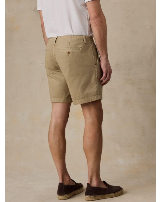 Faherty Brand Brown Reserve Chino Short for men