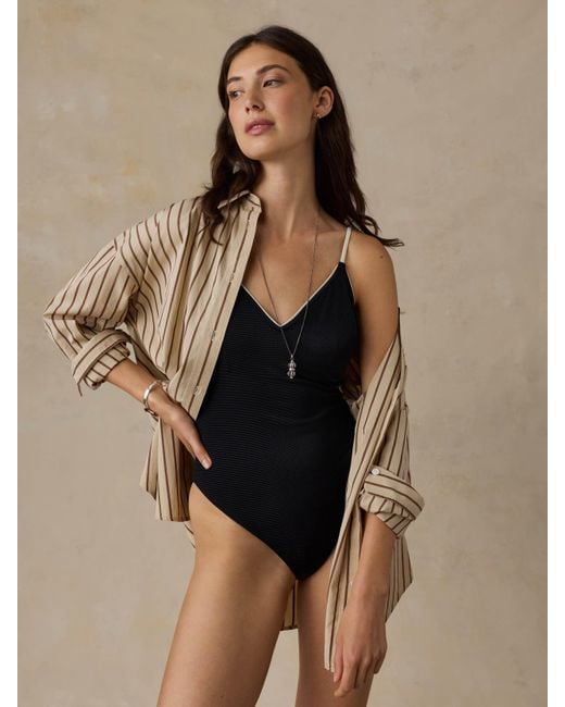 Faherty Brand Natural Biarritz One Piece
