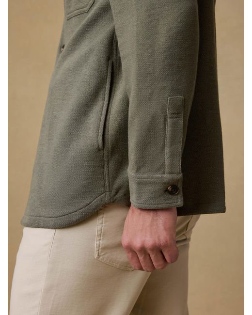 Faherty Brand Green Highland Knit Cpo for men