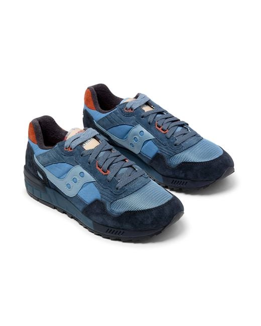 Saucony Blue Faherty X Shadow 5000 Shoes for men