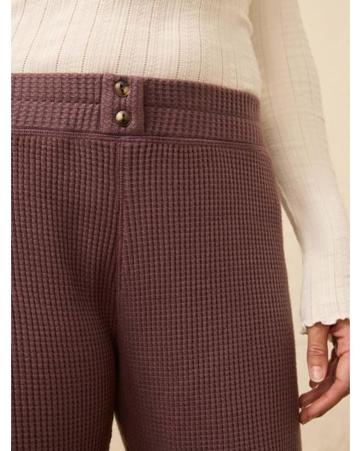 Faherty Brand Natural Apres Waffle Pants